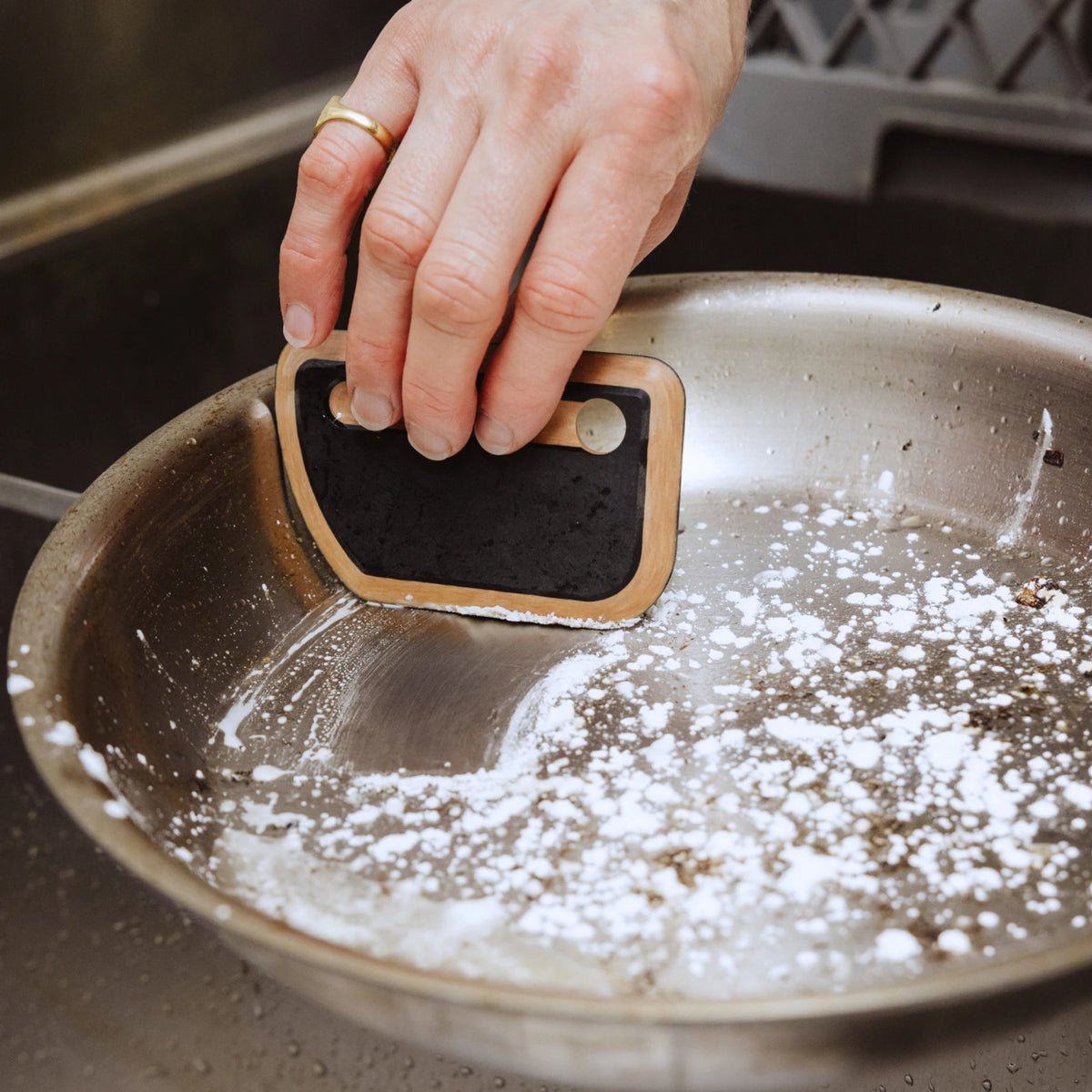Stainless Steel Cleaning Set