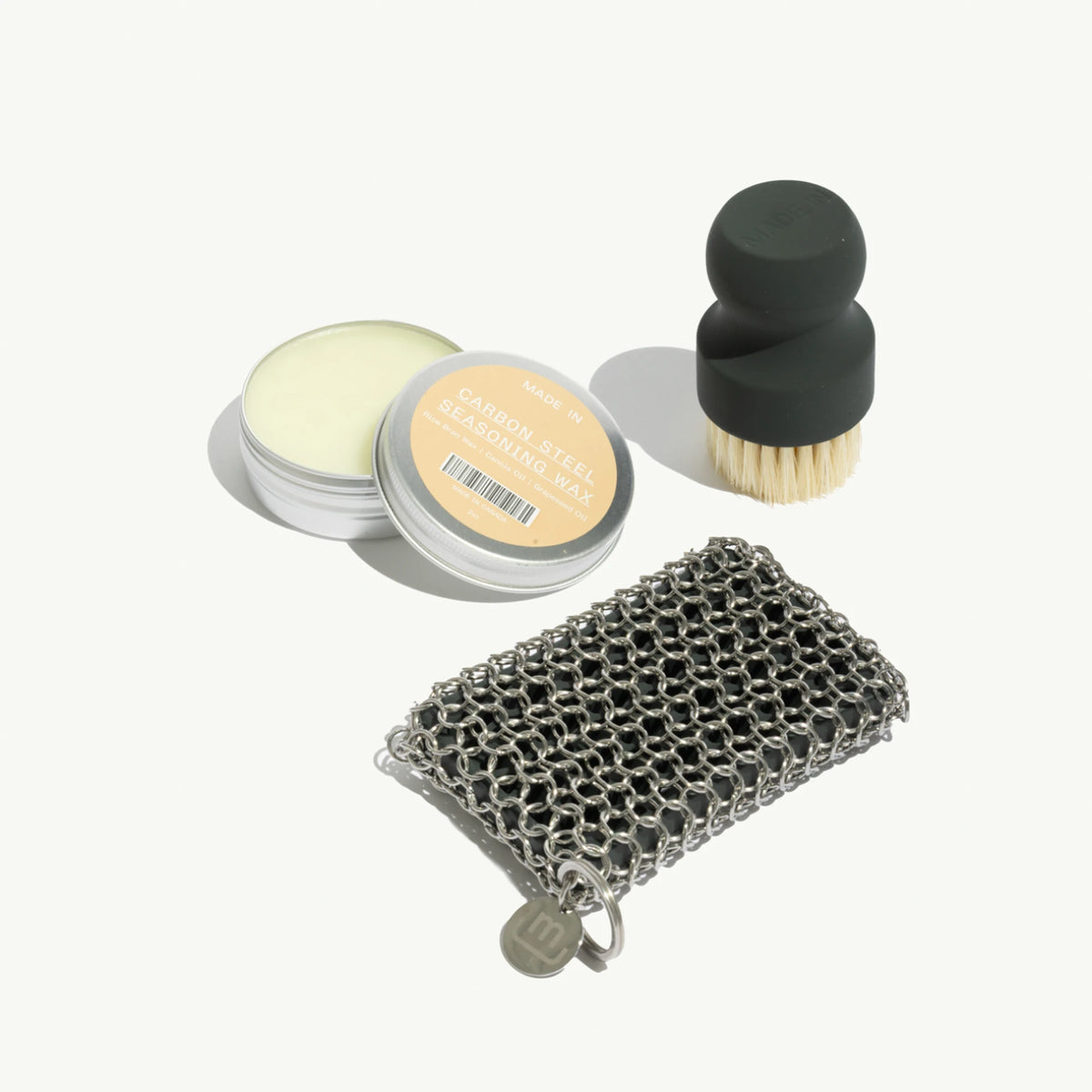 Carbon Steel/Cast Iron Cleaning Set