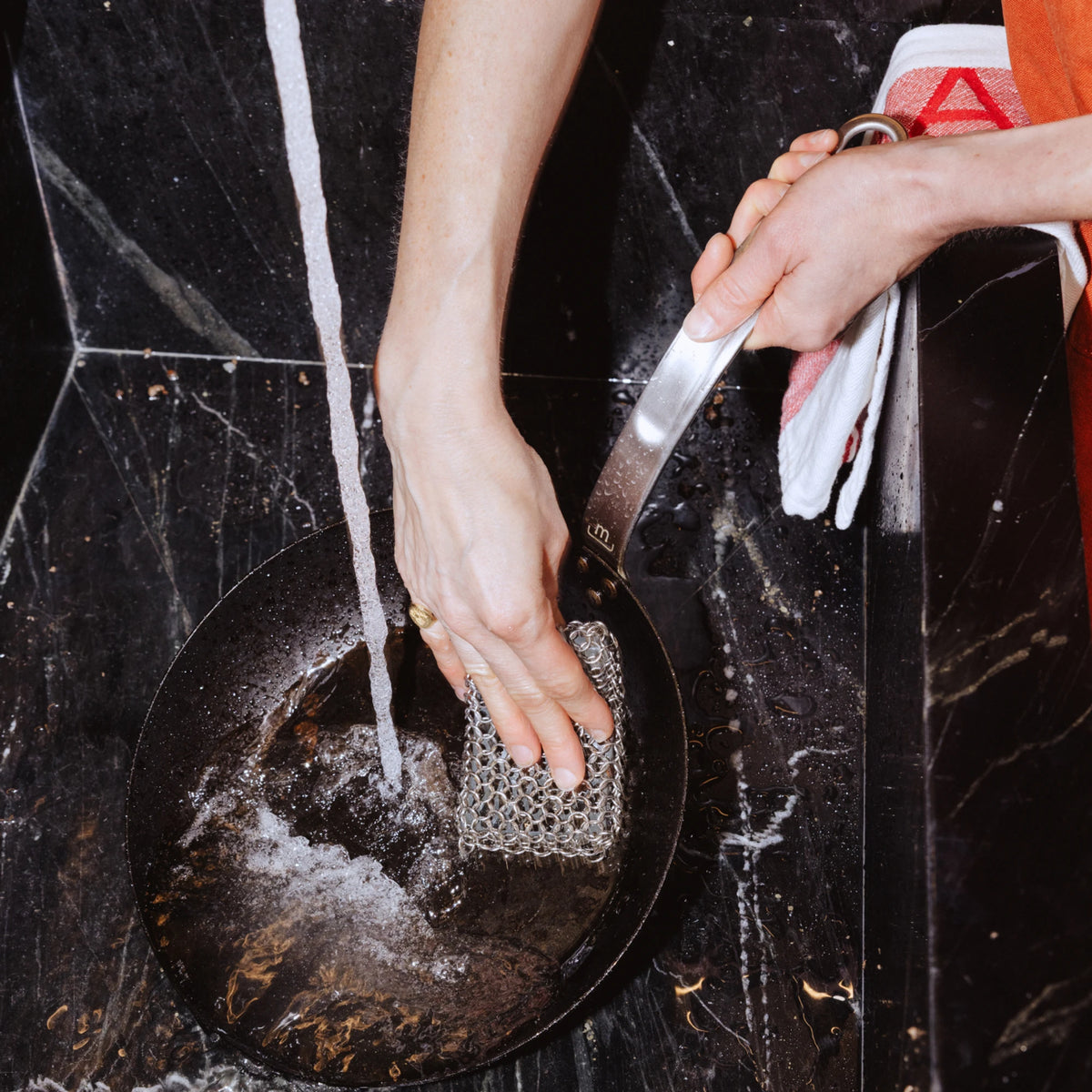 Carbon Steel/Cast Iron Cleaning Set