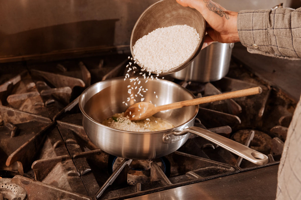 Stainless Saucier Set