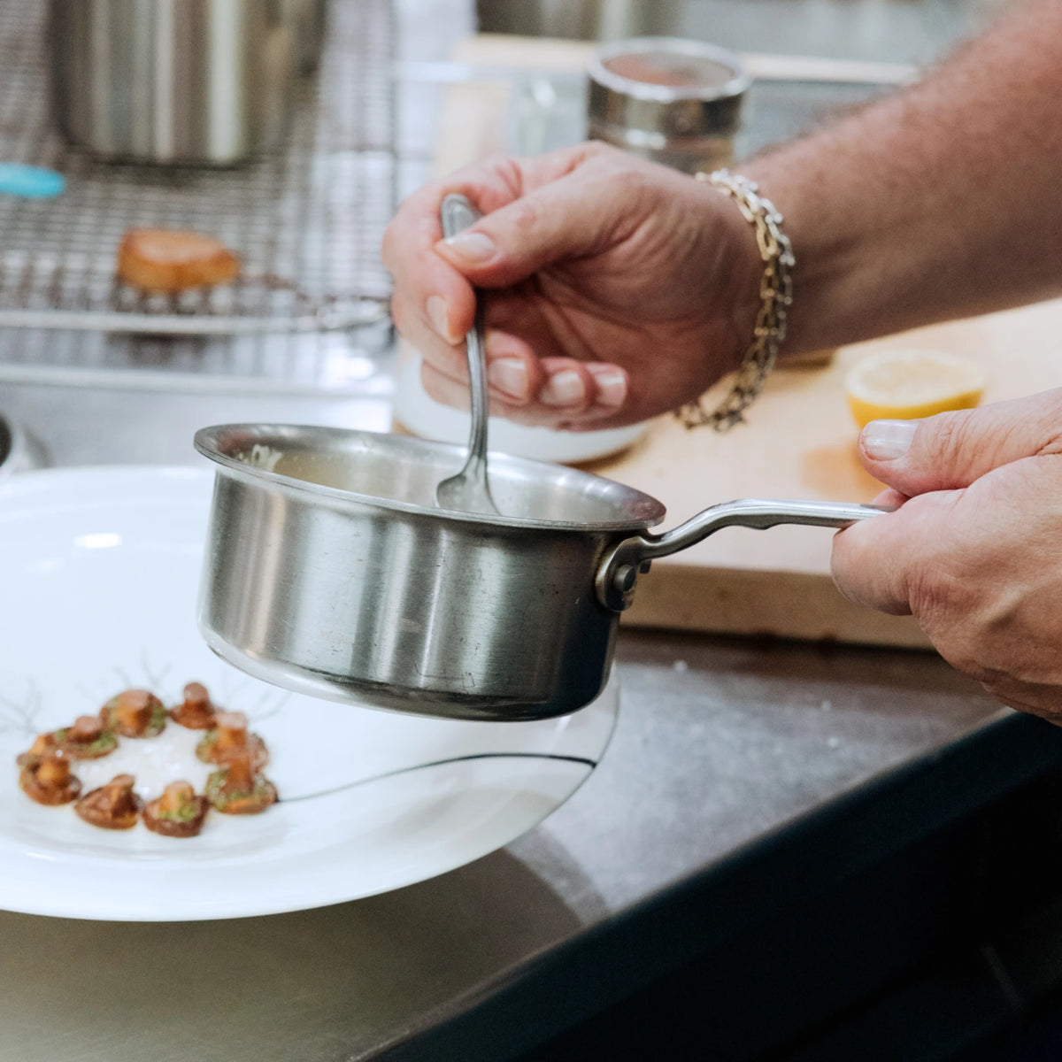 Stainless Clad Butter Warmer